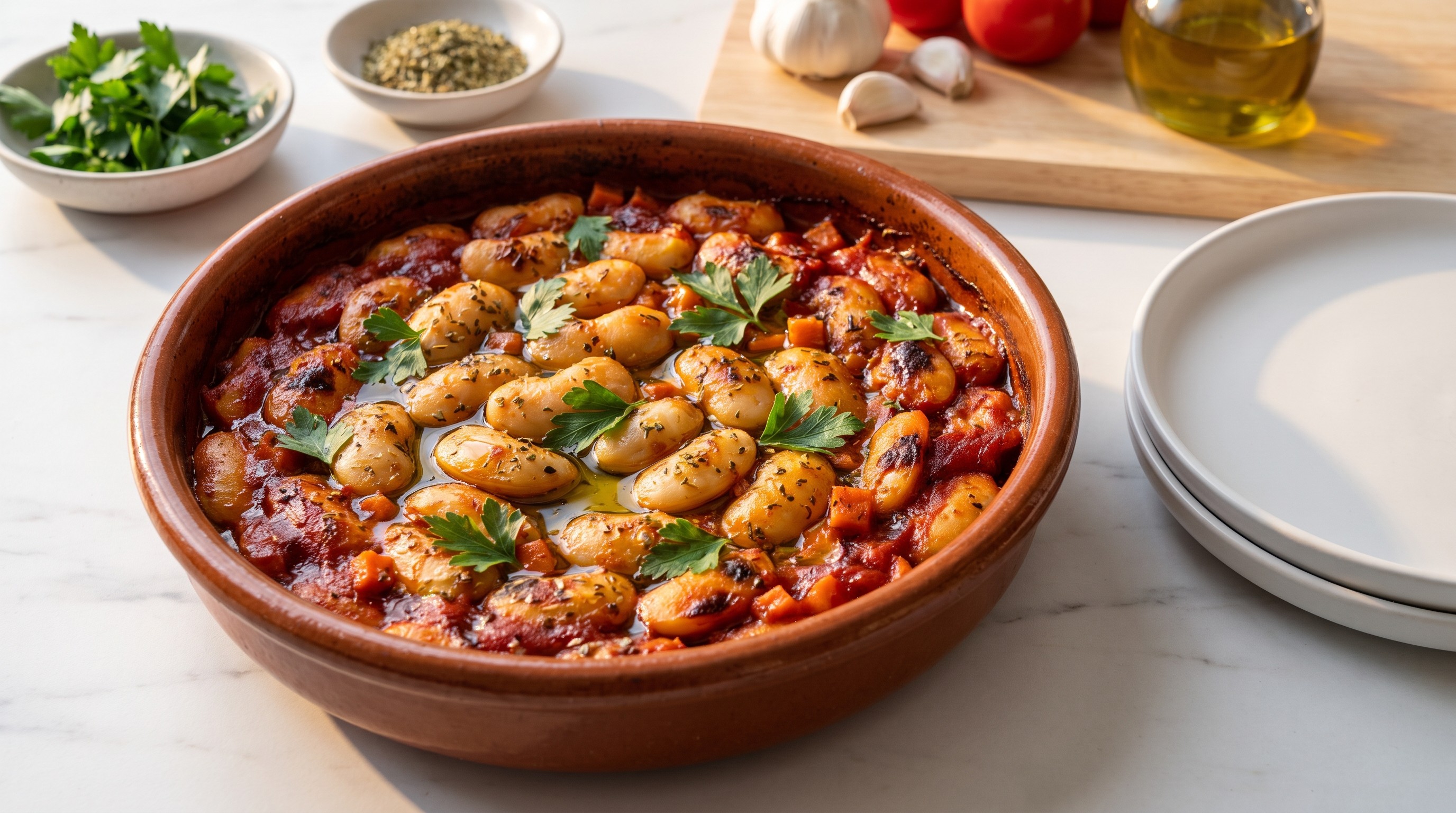 Gigantes Plaki (Grčki pečeni divovski grah) - Recept niskog glikemijskog indeksa