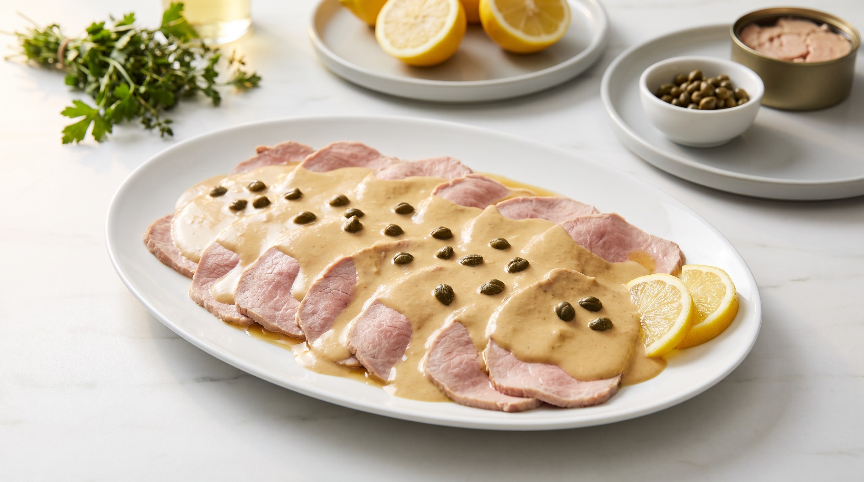Vitello Tonnato - Lav Glykemisk Oppskrift